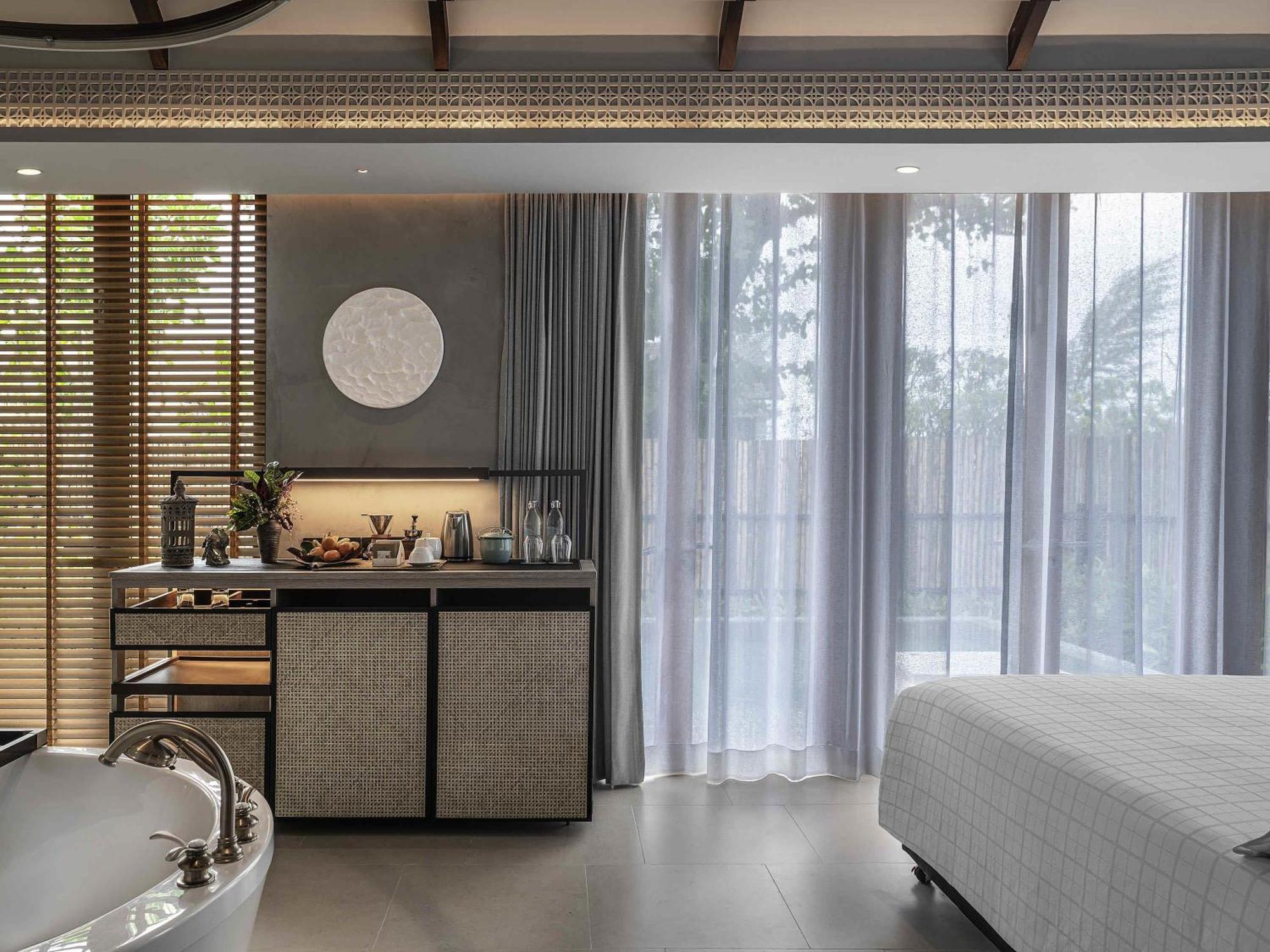 Poolvilla mit 1 Schlafzimmer – Strandseite